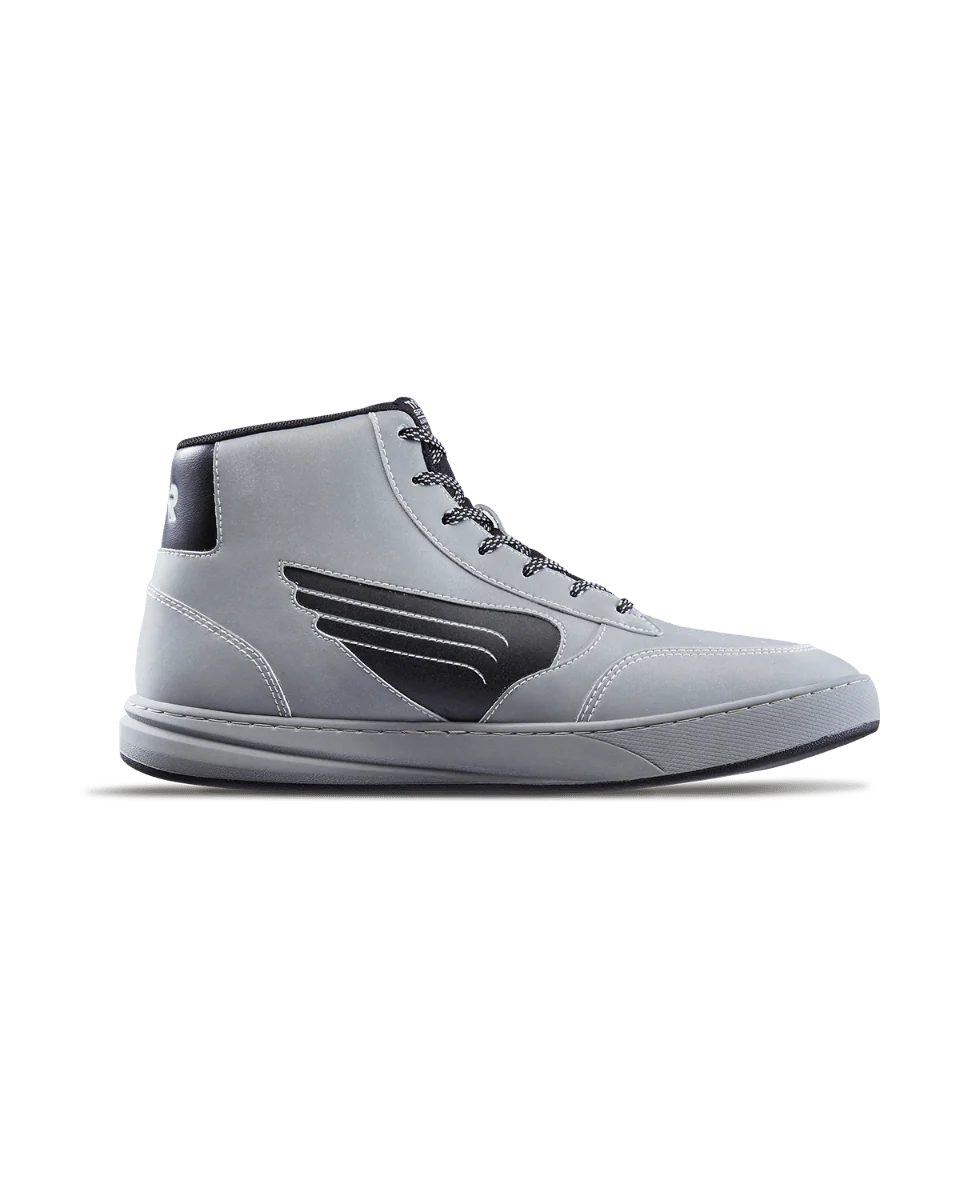 Men's DLTA-1 High Trainer - Reflective Silver 2 Men's DLTA-1 High Trainer - Reflective Silver