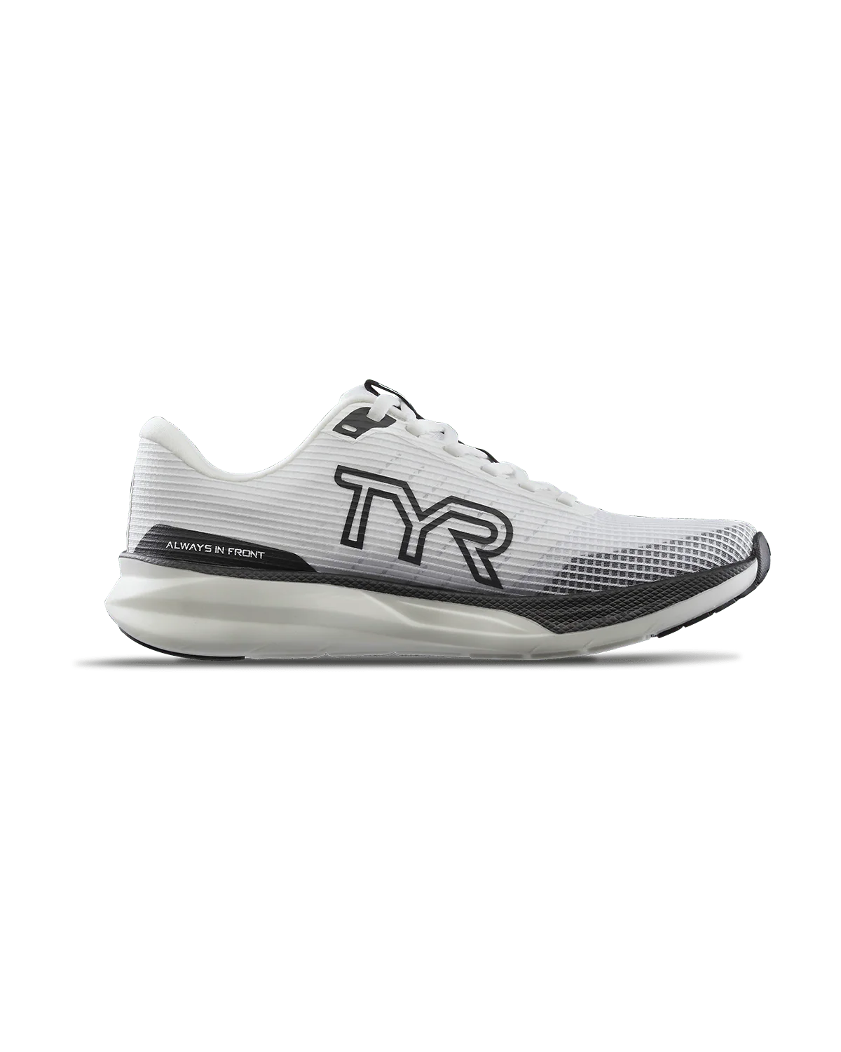 Men's SR-1 Tempo Runner - White/Black 2 Men's SR-1 Tempo Runner - White/Black