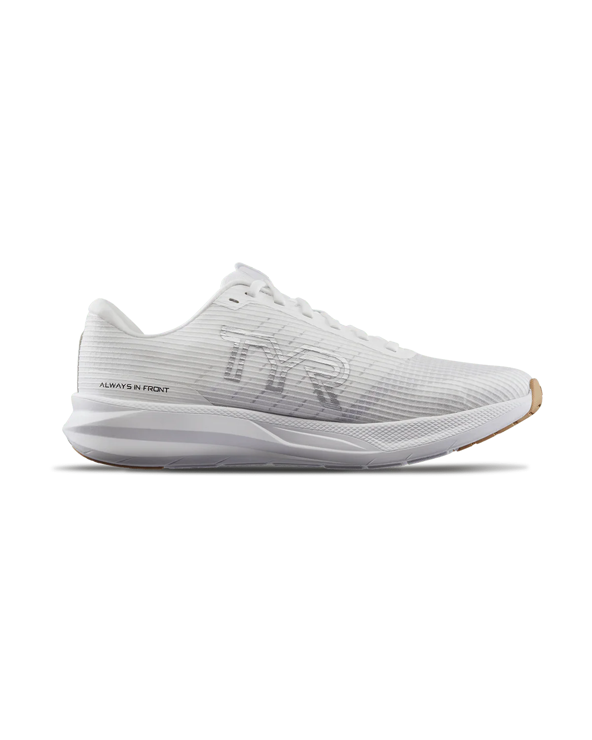 Men's SR-1 Tempo Runner - White/Gum 2 Men's SR-1 Tempo Runner - White/Gum