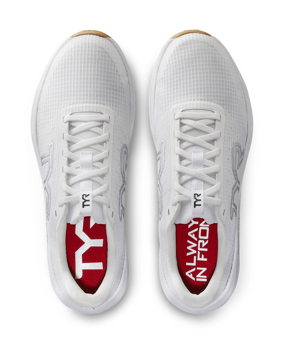 Men's SR-1 Tempo Runner - White/Gum 5 Men's SR-1 Tempo Runner - White/Gum