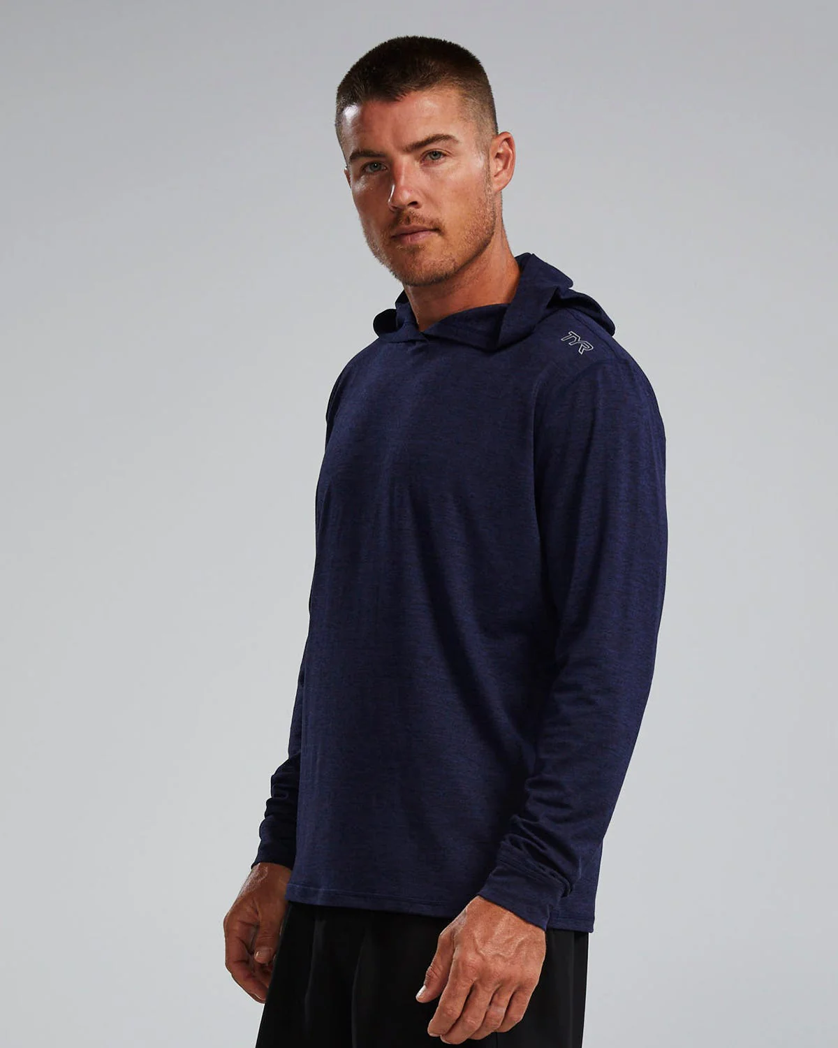 SLS Men's Tech Performance Hoodie - Solid 3 SLS Men's Tech Performance Hoodie - Solid