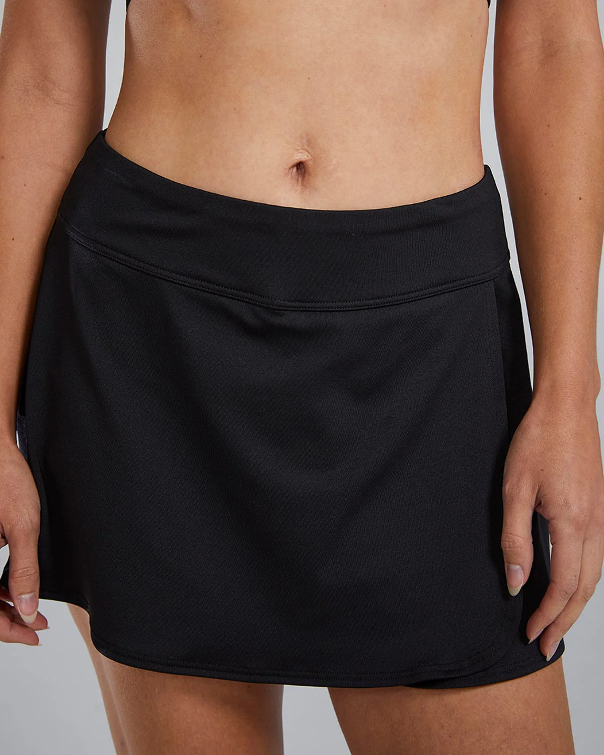 Women's High Waisted Skim Skort 6 Women's High Waisted Skim Skort