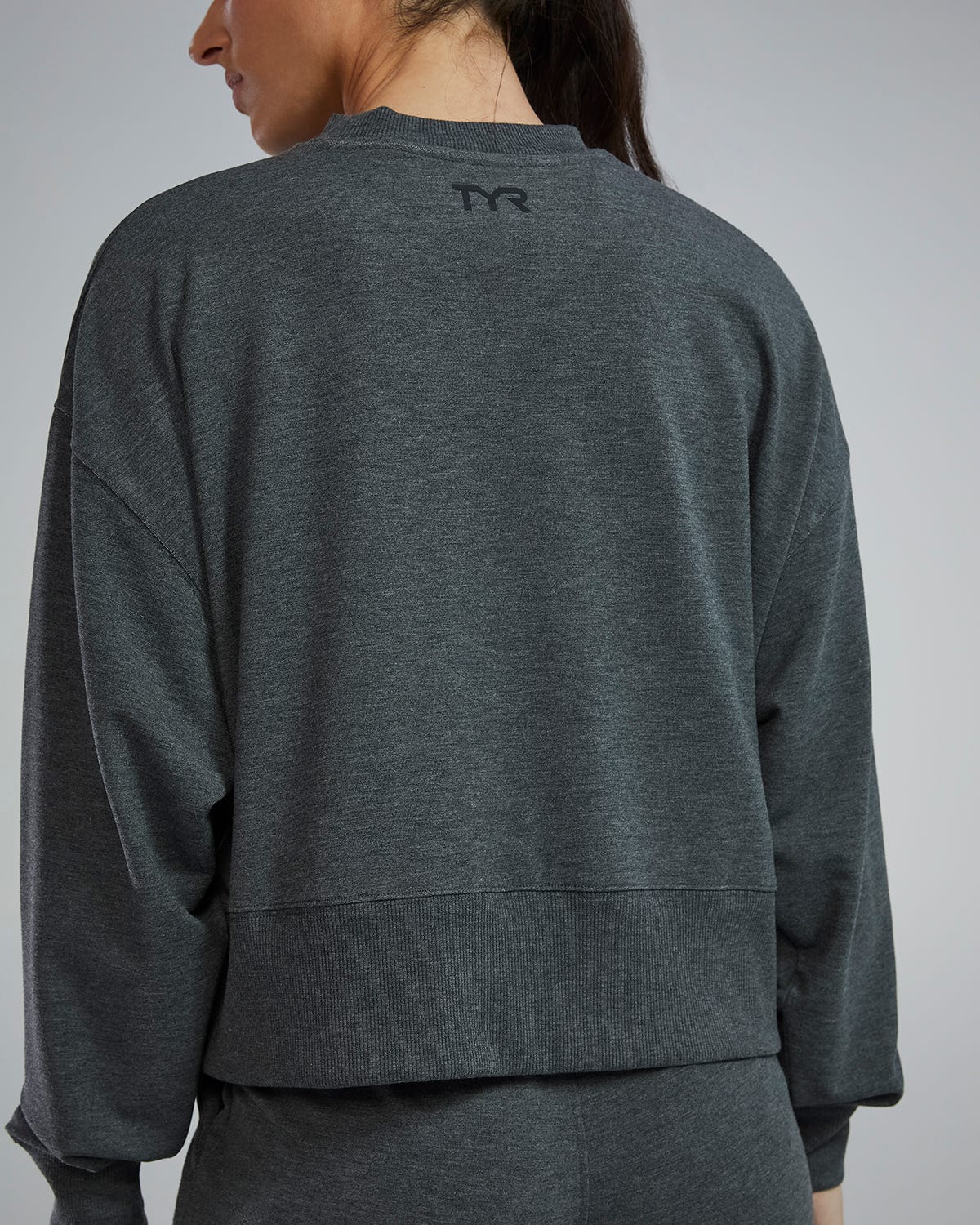 UltraSoft Women's Midweight Terry Cropped Crew 24 UltraSoft Women's Midweight Terry Cropped Crew