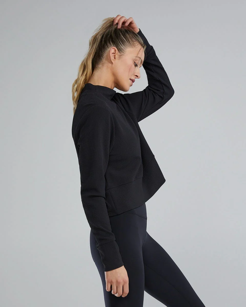 Waffle Cropped Pullover 4 Waffle Cropped Pullover
