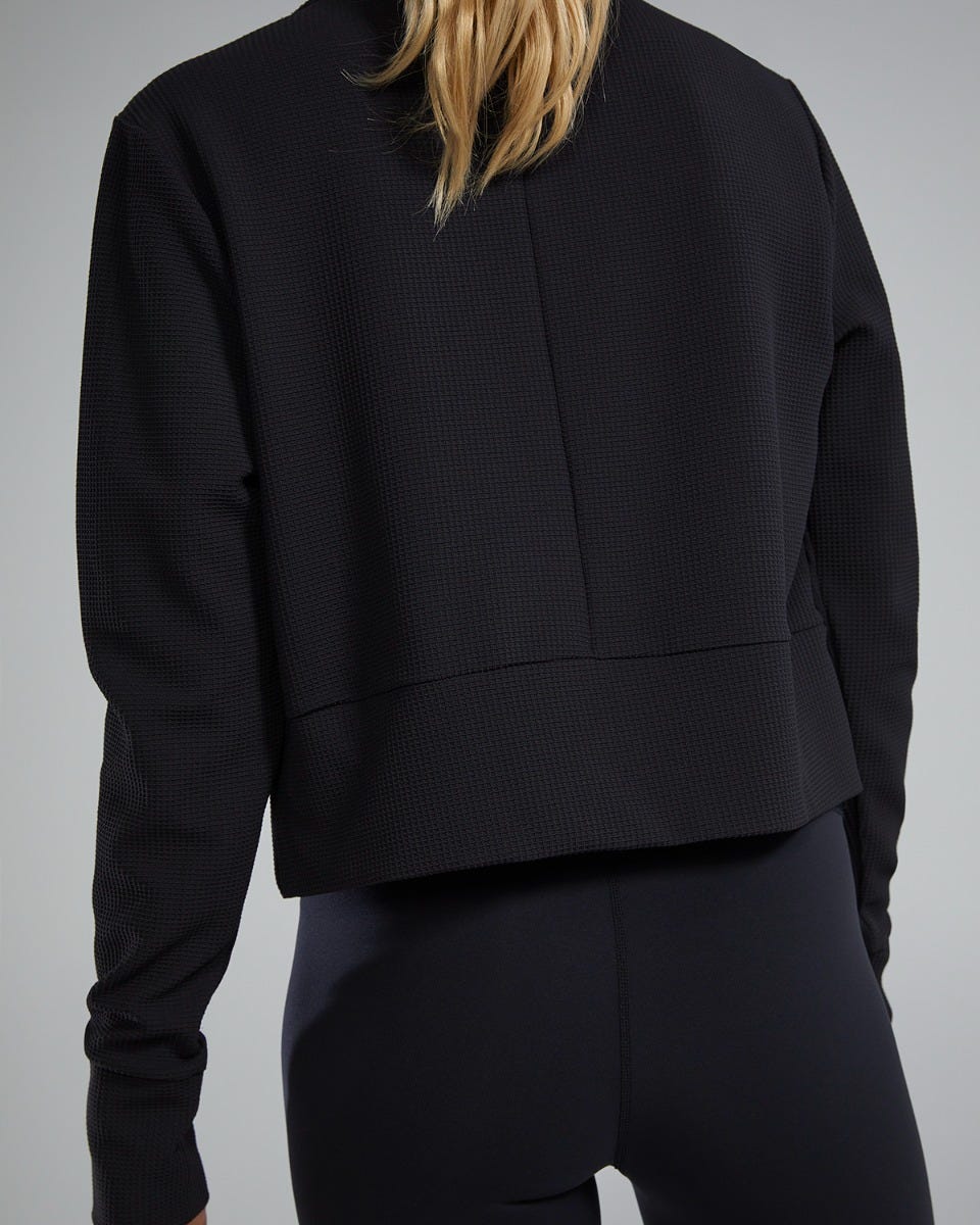 Waffle Cropped Pullover 7 Waffle Cropped Pullover