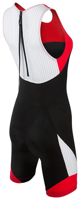 Women's Padded Zip-Back Tri-Suit - Carbon 4 Women's Padded Zip-Back Tri-Suit - Carbon