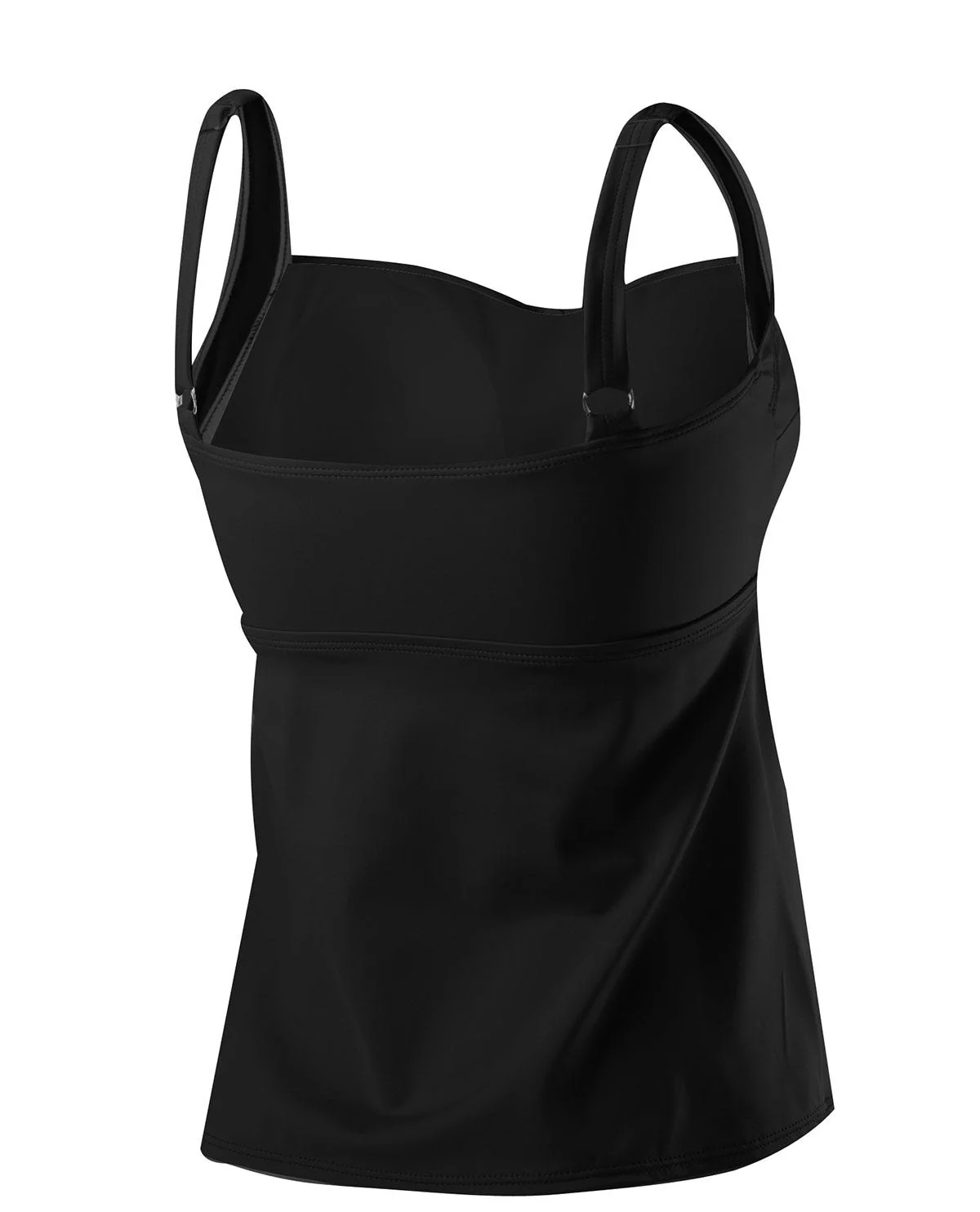 Women's Plus Twisted Bra Tankini - Solid 2 Women's Plus Twisted Bra Tankini - Solid