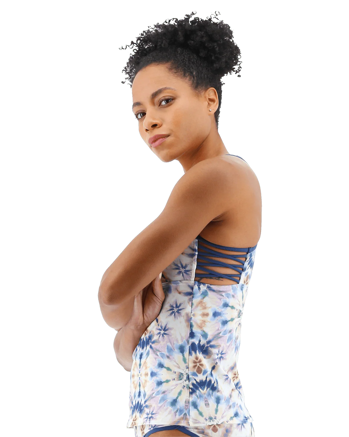 Women's Harley Tank - Pressed Flowers 6 Women's Harley Tank - Pressed Flowers