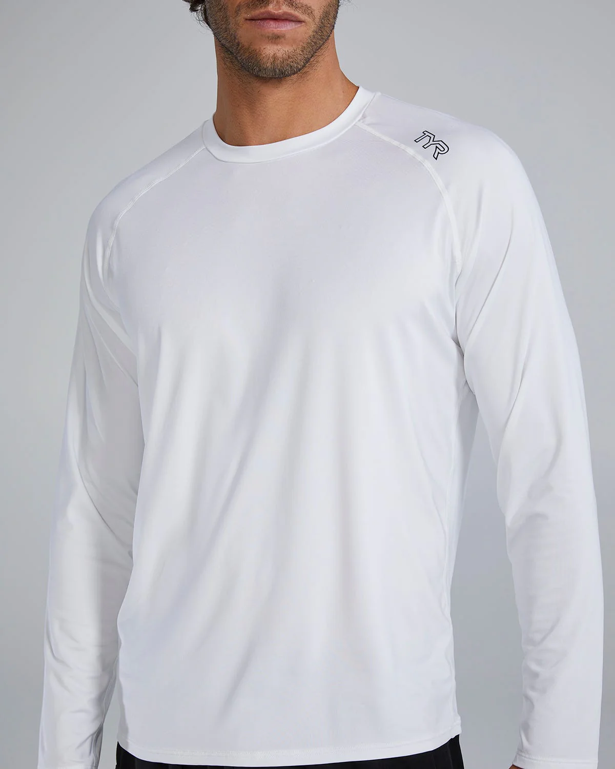 ClimaDry™ Men's Raglan Long Sleeve Tech Tee - Solid / Heather 13 ClimaDry™ Men's Raglan Long Sleeve Tech Tee - Solid / Heather