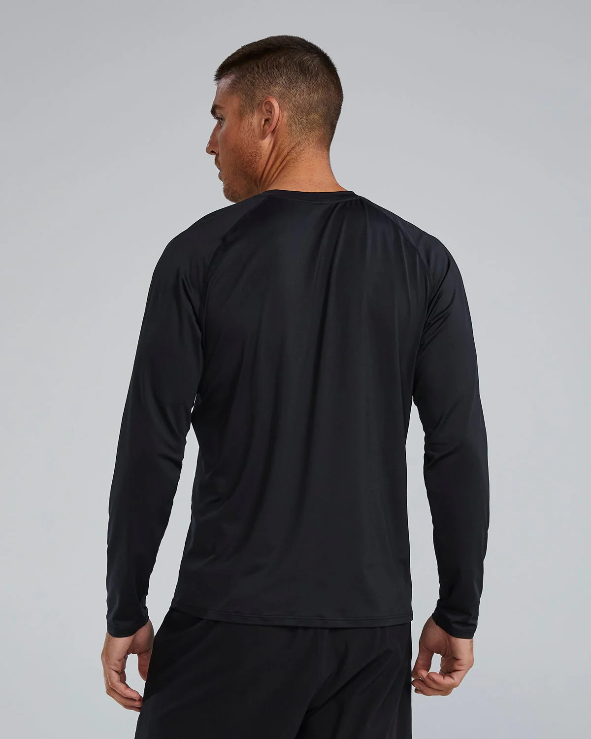 ClimaDry™ Men's Raglan Long Sleeve Tech Tee - Solid / Heather 18 ClimaDry™ Men's Raglan Long Sleeve Tech Tee - Solid / Heather