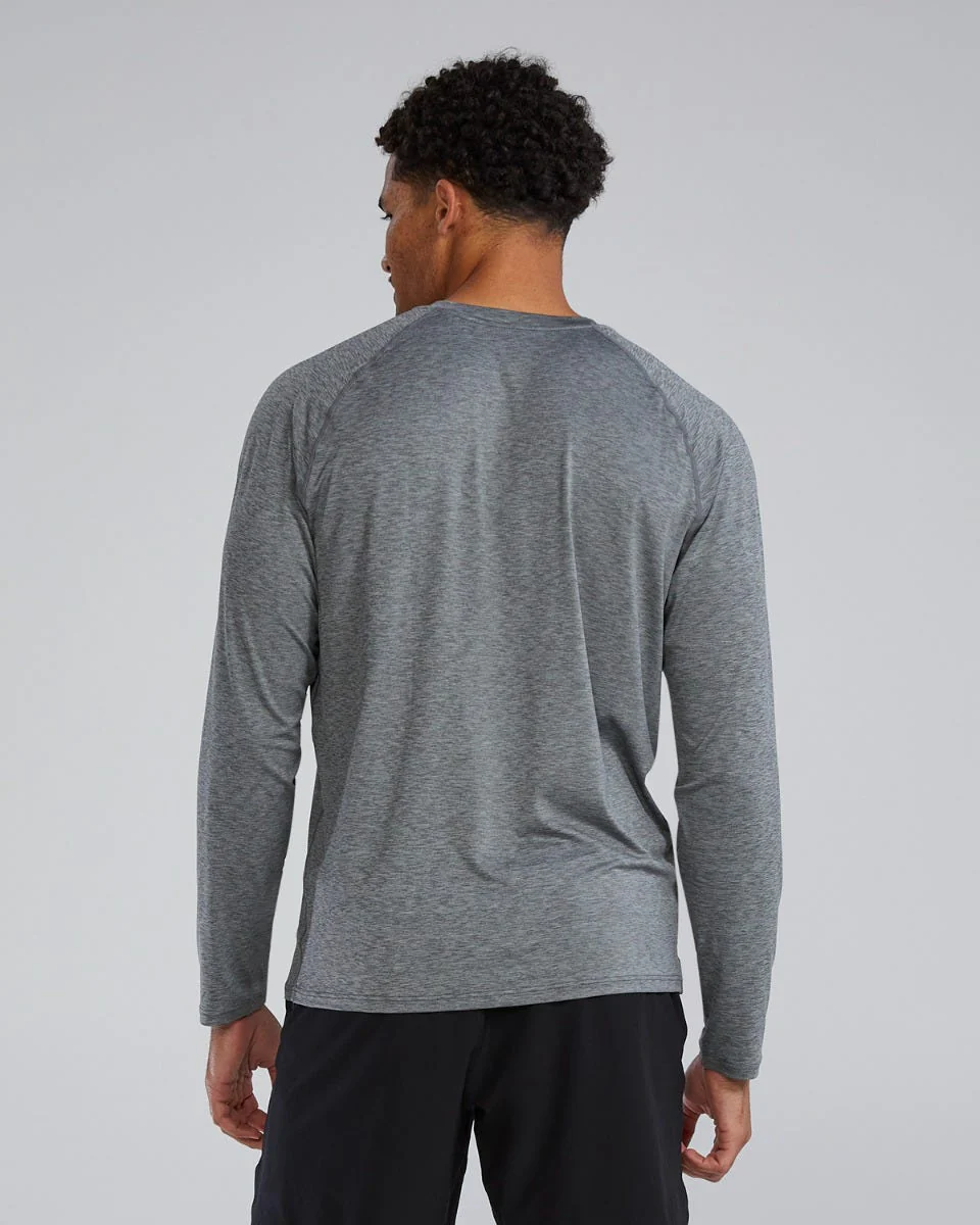 ClimaDry™ Men's Raglan Long Sleeve Tech Tee - Solid / Heather 2 ClimaDry™ Men's Raglan Long Sleeve Tech Tee - Solid / Heather