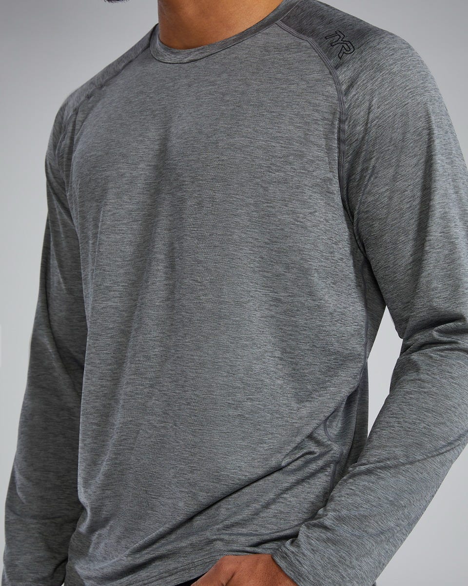 ClimaDry™ Men's Raglan Long Sleeve Tech Tee - Solid / Heather 6 ClimaDry™ Men's Raglan Long Sleeve Tech Tee - Solid / Heather