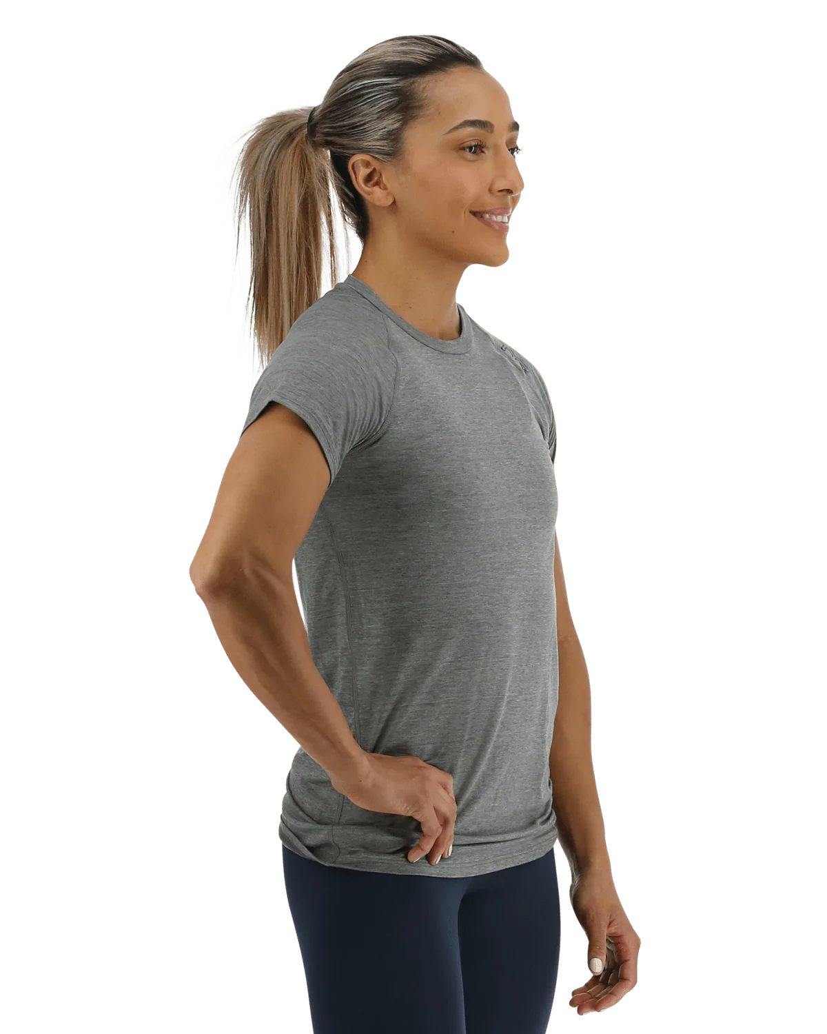 ClimaDry™ Women's Raglan Tee - Solid / Heather 12 ClimaDry™ Women's Raglan Tee - Solid / Heather