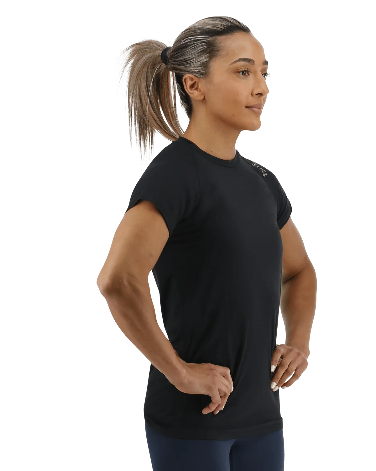 ClimaDry™ Women's Raglan Tee - Solid / Heather 18 ClimaDry™ Women's Raglan Tee - Solid / Heather