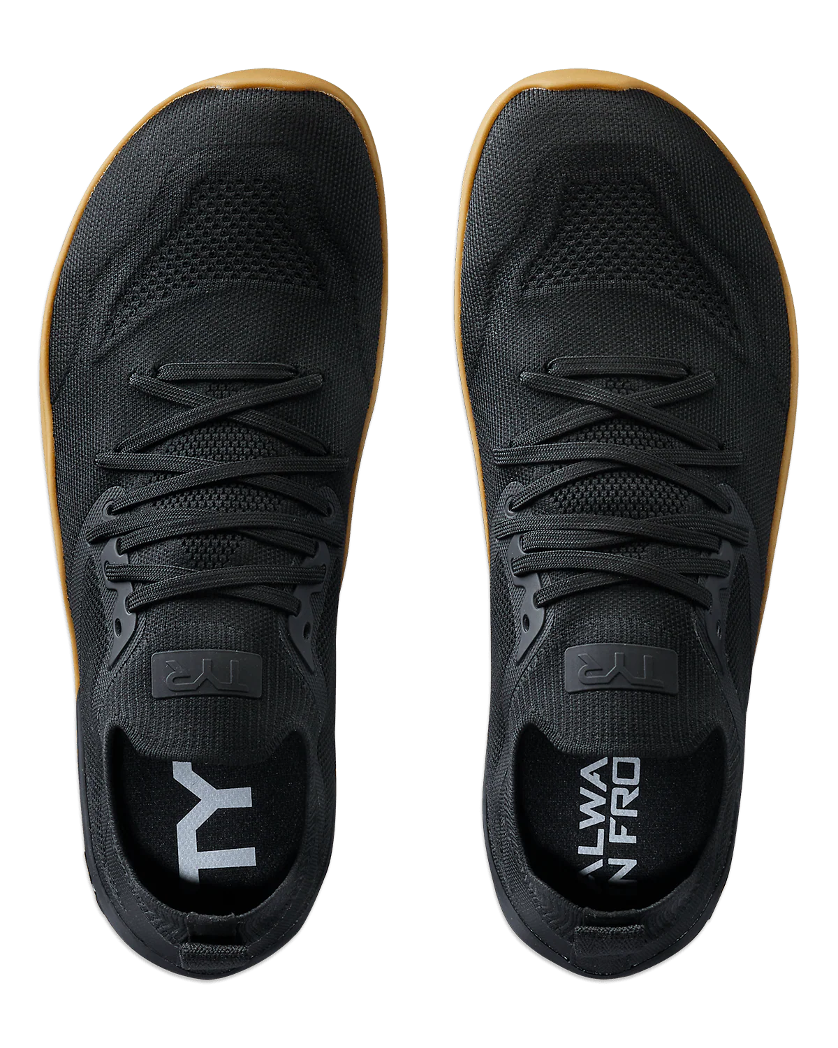 Men's DropZero 2 Lace Barefoot Trainer - Black Gum 6 Women's DropZero 2 Lace Barefoot Trainer - Black Gum