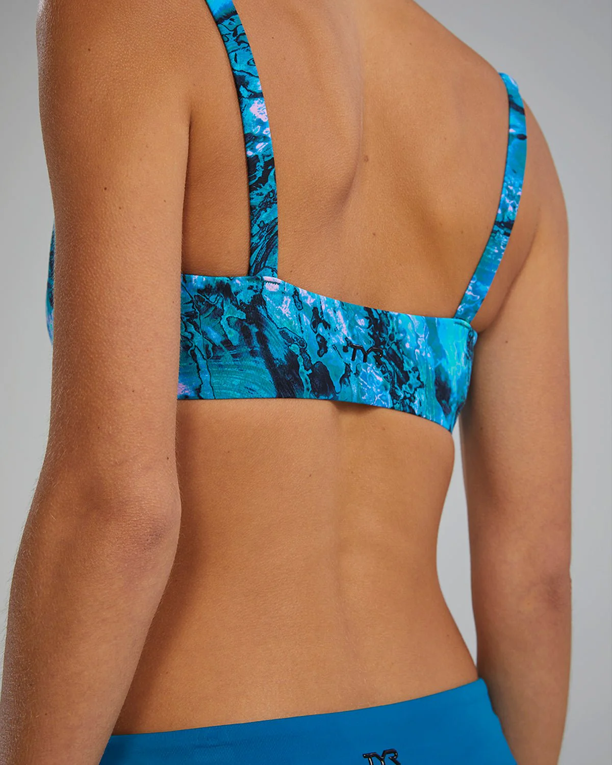 Women's Kelly Square Neck Bikini Top Prismatic 7 Women's Kelly Square Neck Bikini Top Prismatic