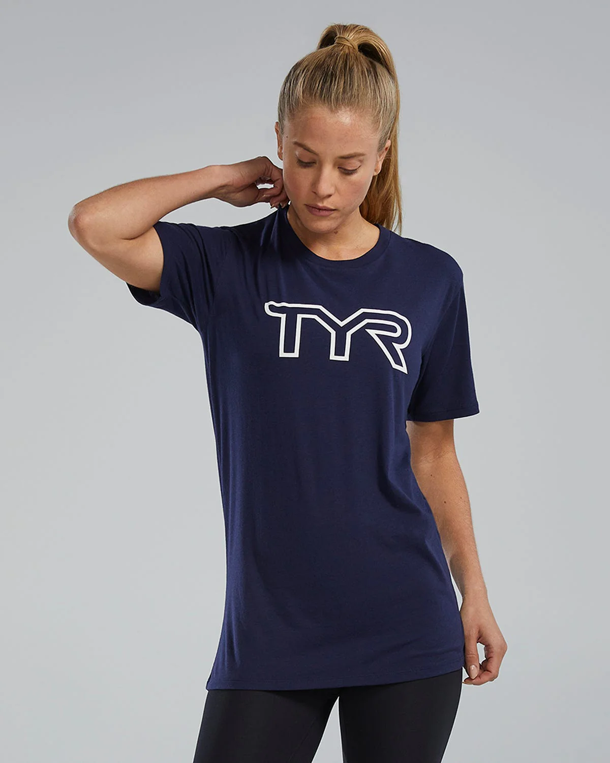 Unisex Ultrasoft Lightweight Tri Blend Tech Tee - Big Logo 17 Unisex Ultrasoft Lightweight Tri Blend Tech Tee - Big Logo