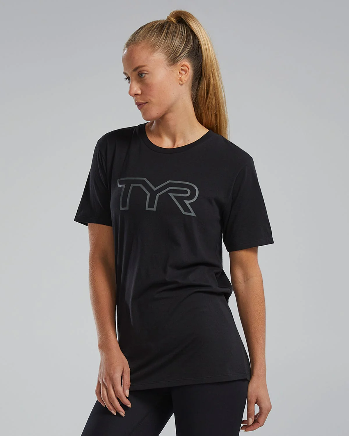 Unisex Ultrasoft Lightweight Tri Blend Tech Tee - Big Logo 3 Unisex Ultrasoft Lightweight Tri Blend Tech Tee - Big Logo