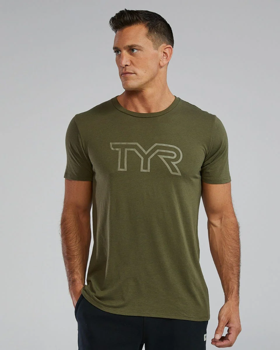 Unisex Ultrasoft Lightweight Tri Blend Tech Tee - Big Logo 36 Unisex Ultrasoft Lightweight Tri Blend Tech Tee - Big Logo