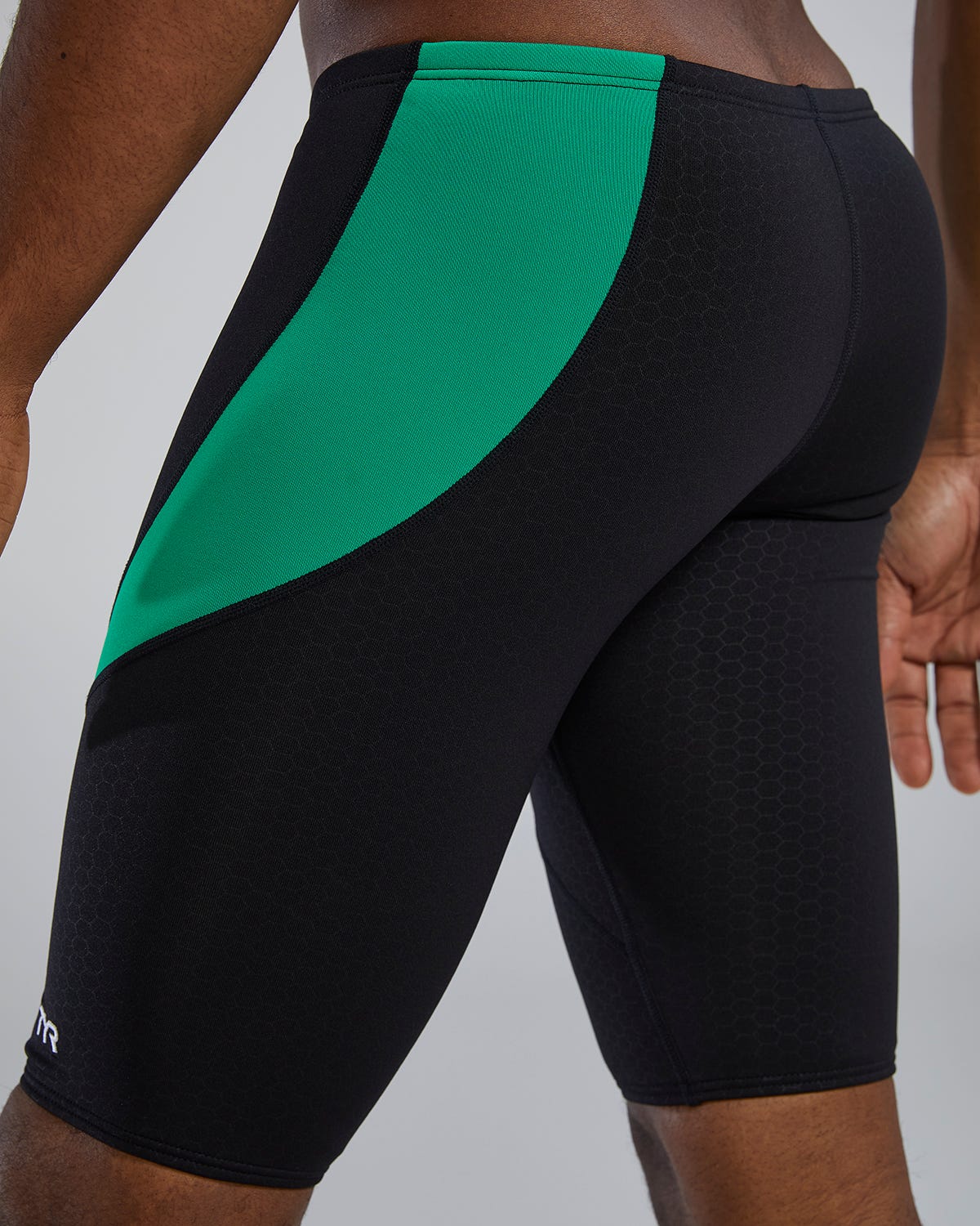 Durafast Elite® Men's Curve Splice Jammer Swimsuit - Hexa 13 Durafast Elite® Men's Curve Splice Jammer Swimsuit - Hexa