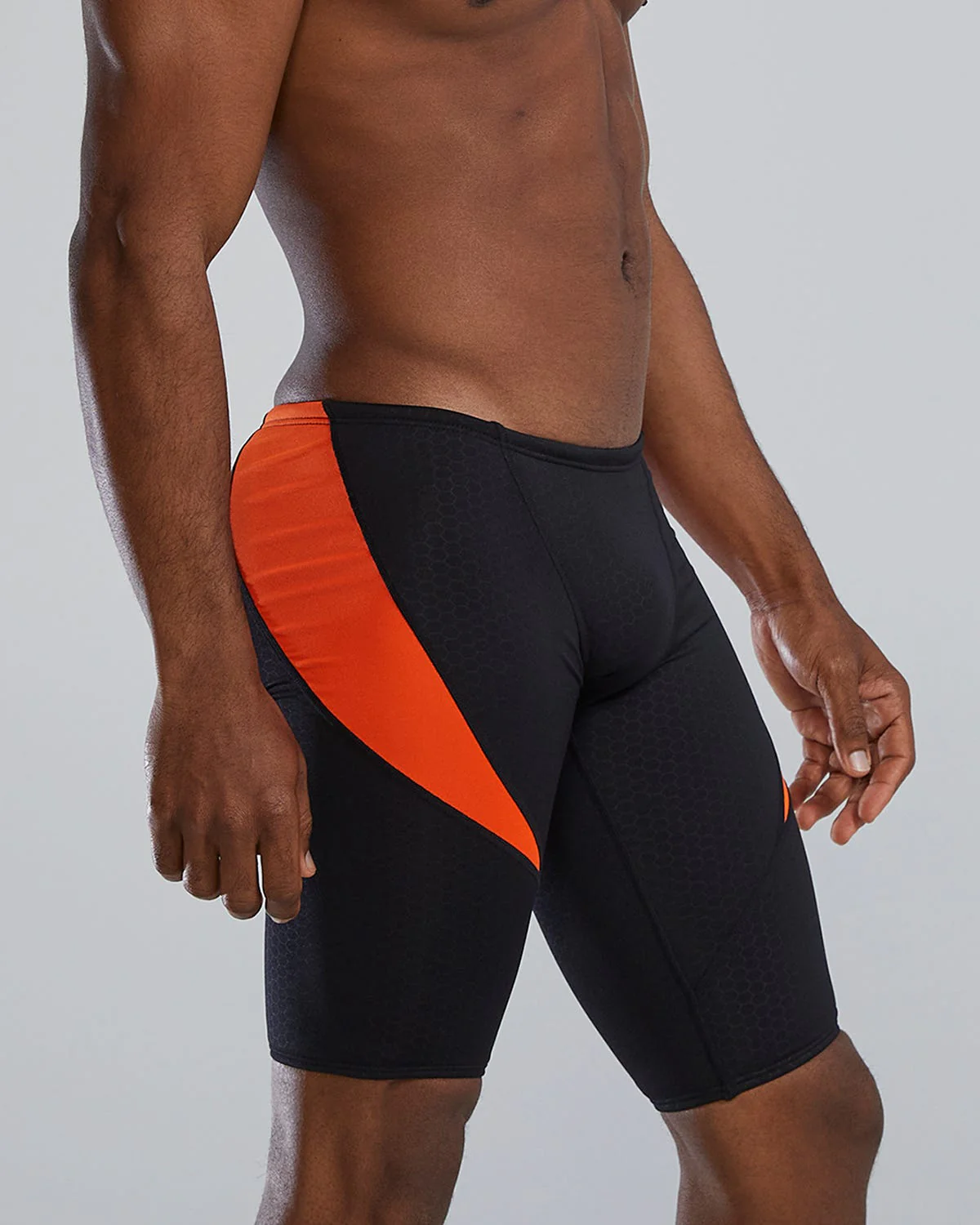 Durafast Elite® Men's Curve Splice Jammer Swimsuit - Hexa 27 Durafast Elite® Men's Curve Splice Jammer Swimsuit - Hexa