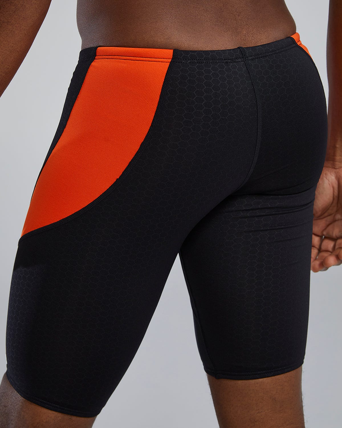 Durafast Elite® Men's Curve Splice Jammer Swimsuit - Hexa 30 Durafast Elite® Men's Curve Splice Jammer Swimsuit - Hexa