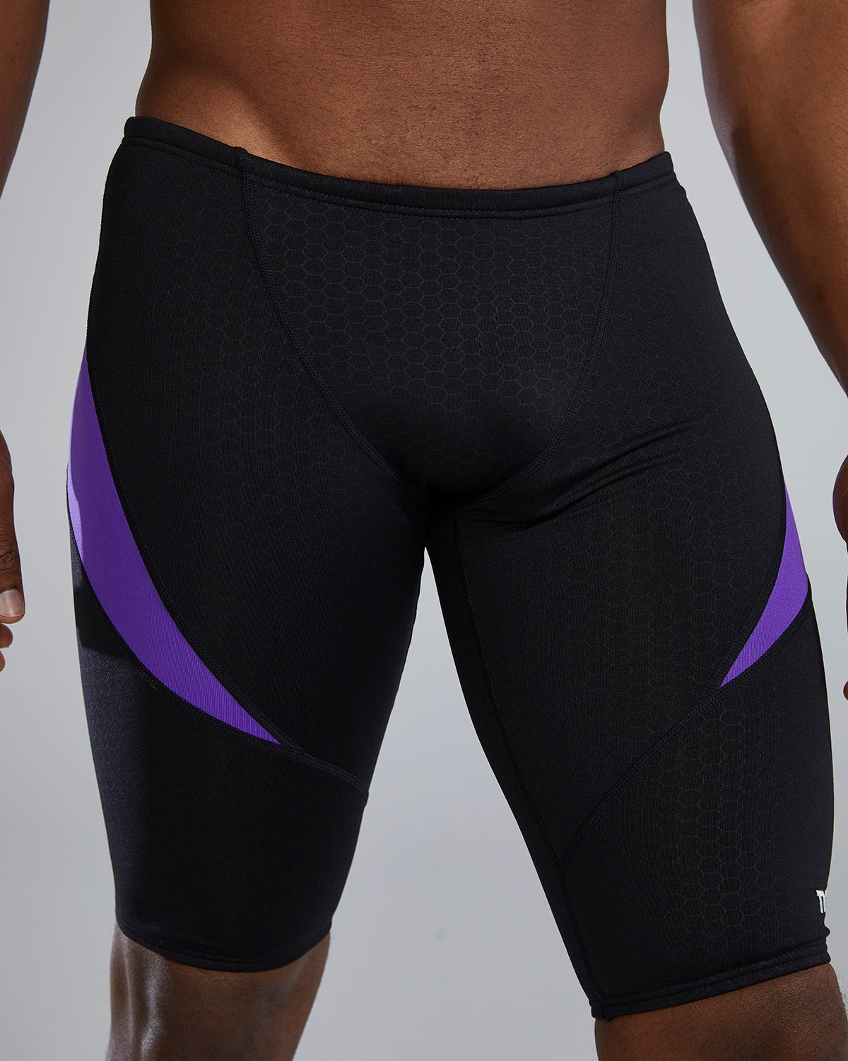 Durafast Elite® Men's Curve Splice Jammer Swimsuit - Hexa 39 Durafast Elite® Men's Curve Splice Jammer Swimsuit - Hexa