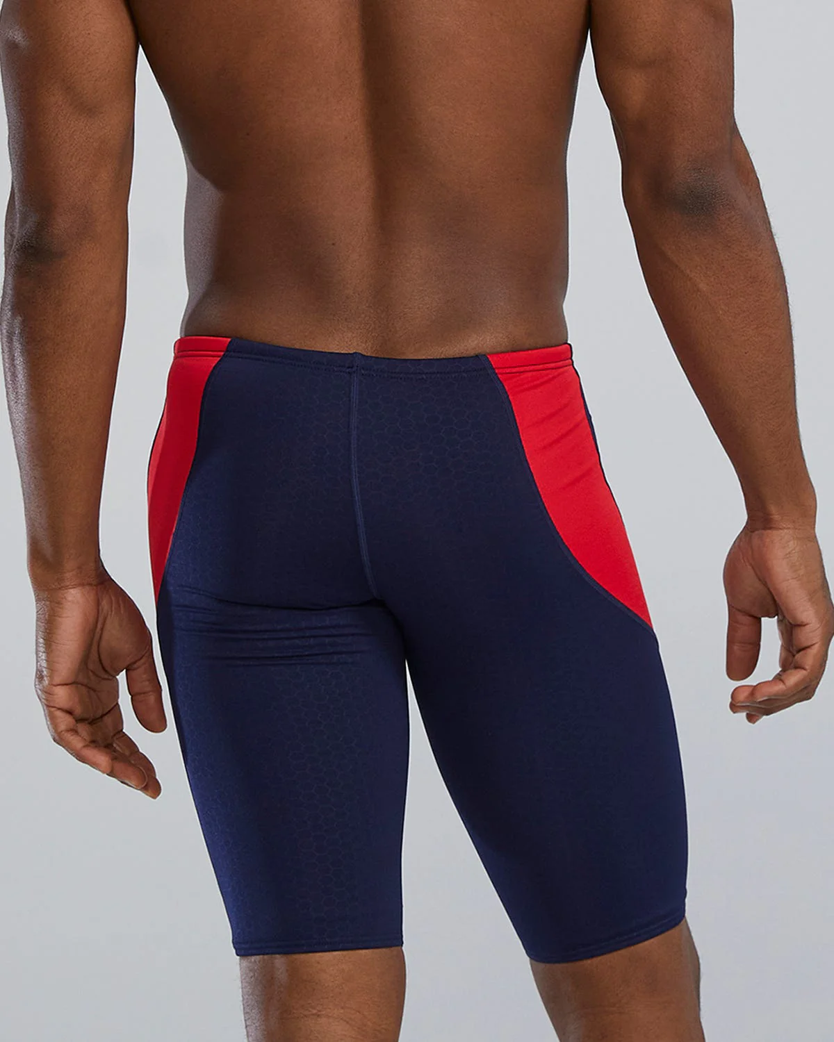Durafast Elite® Men's Curve Splice Jammer Swimsuit - Hexa 43 Durafast Elite® Men's Curve Splice Jammer Swimsuit - Hexa