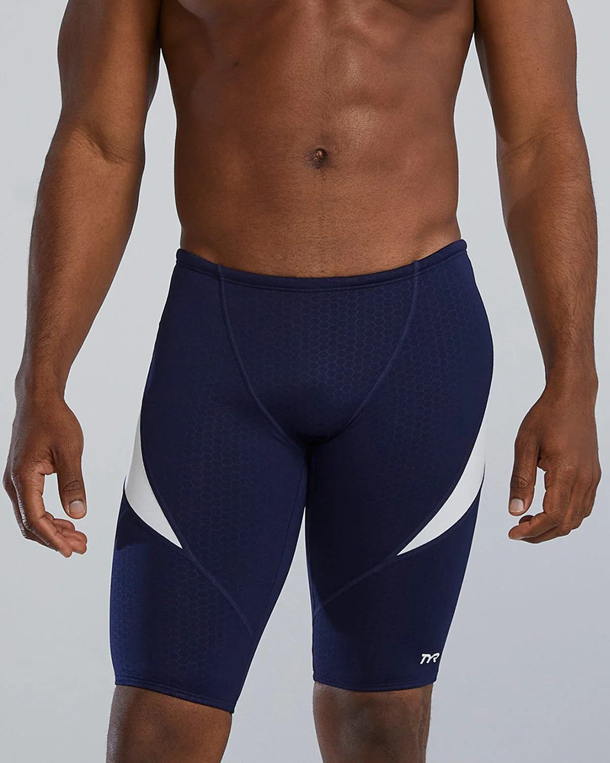 Durafast Elite® Men's Curve Splice Jammer Swimsuit - Hexa 58 Durafast Elite® Men's Curve Splice Jammer Swimsuit - Hexa