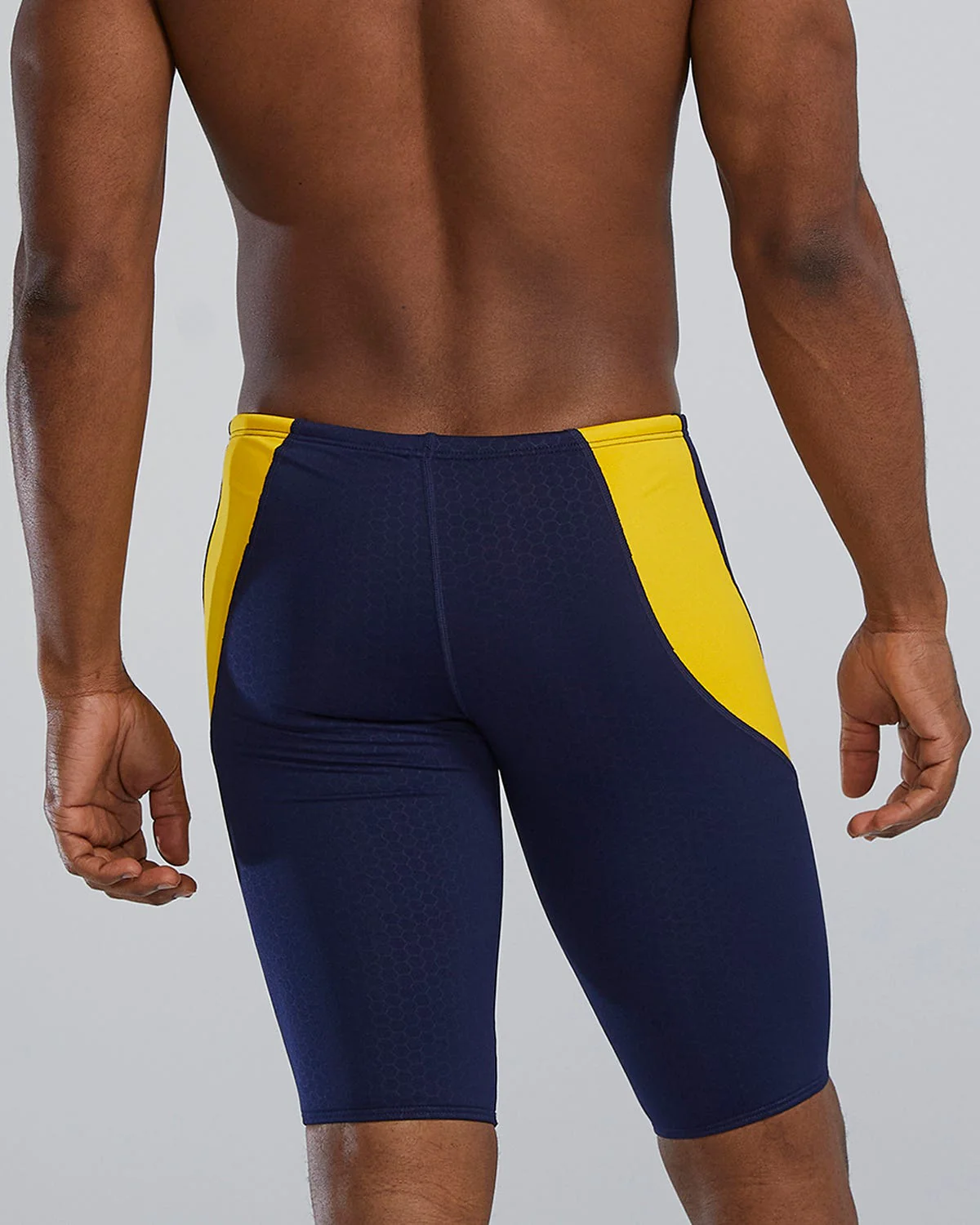 Durafast Elite® Men's Curve Splice Jammer Swimsuit - Hexa 67 Durafast Elite® Men's Curve Splice Jammer Swimsuit - Hexa