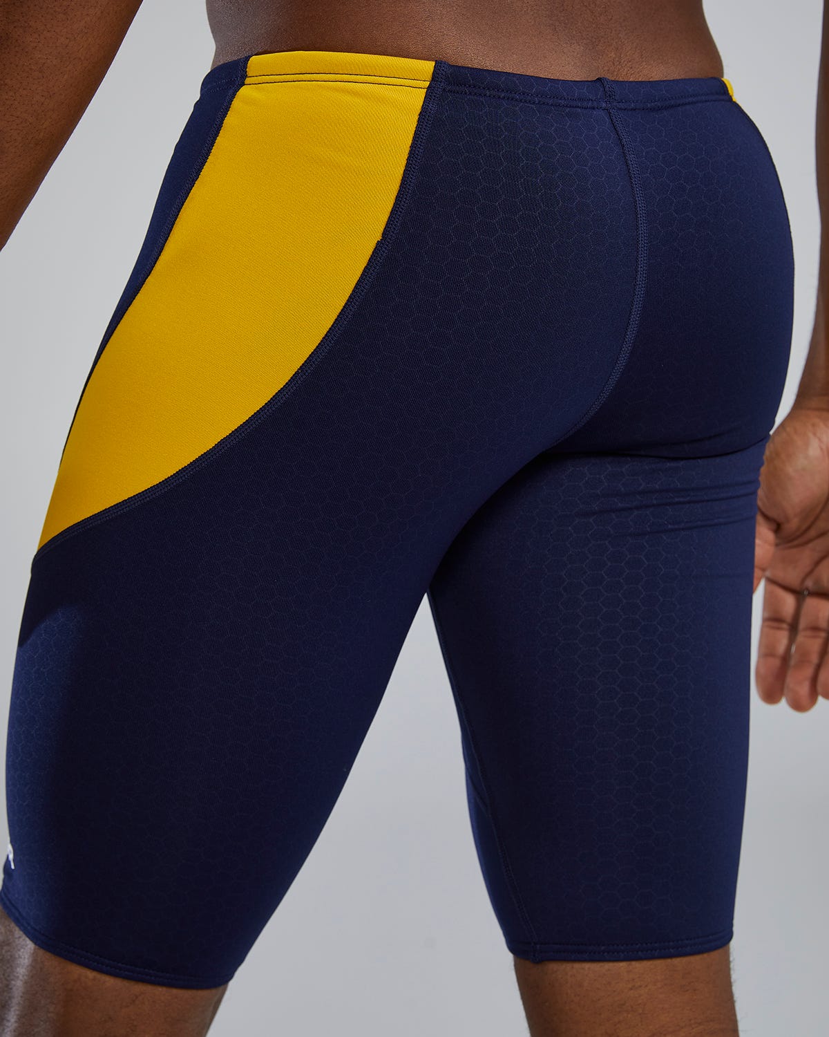 Durafast Elite® Men's Curve Splice Jammer Swimsuit - Hexa 71 Durafast Elite® Men's Curve Splice Jammer Swimsuit - Hexa