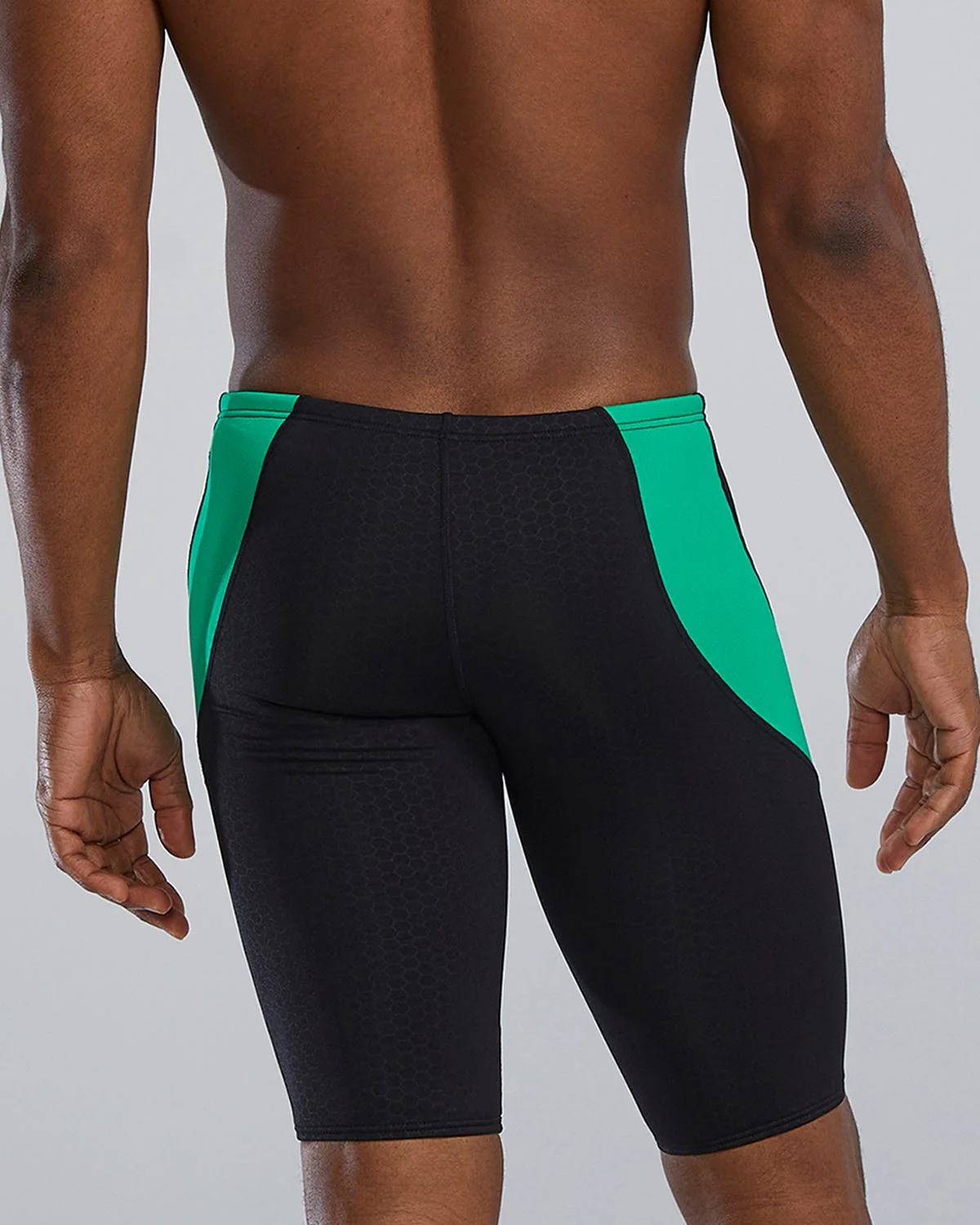 Durafast Elite® Men's Curve Splice Jammer Swimsuit - Hexa 9 Durafast Elite® Men's Curve Splice Jammer Swimsuit - Hexa