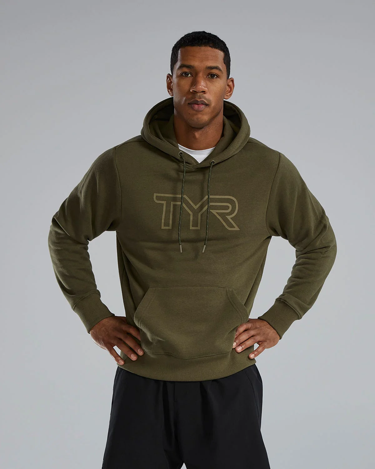 UltraSoft Men's Big Logo Tech Hoodie