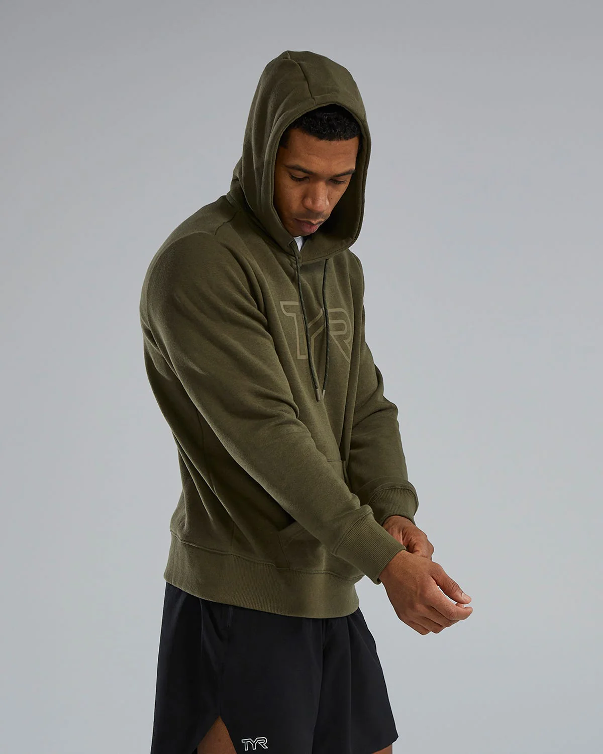 UltraSoft Men's Big Logo Tech Hoodie 28 UltraSoft Men's Big Logo Tech Hoodie