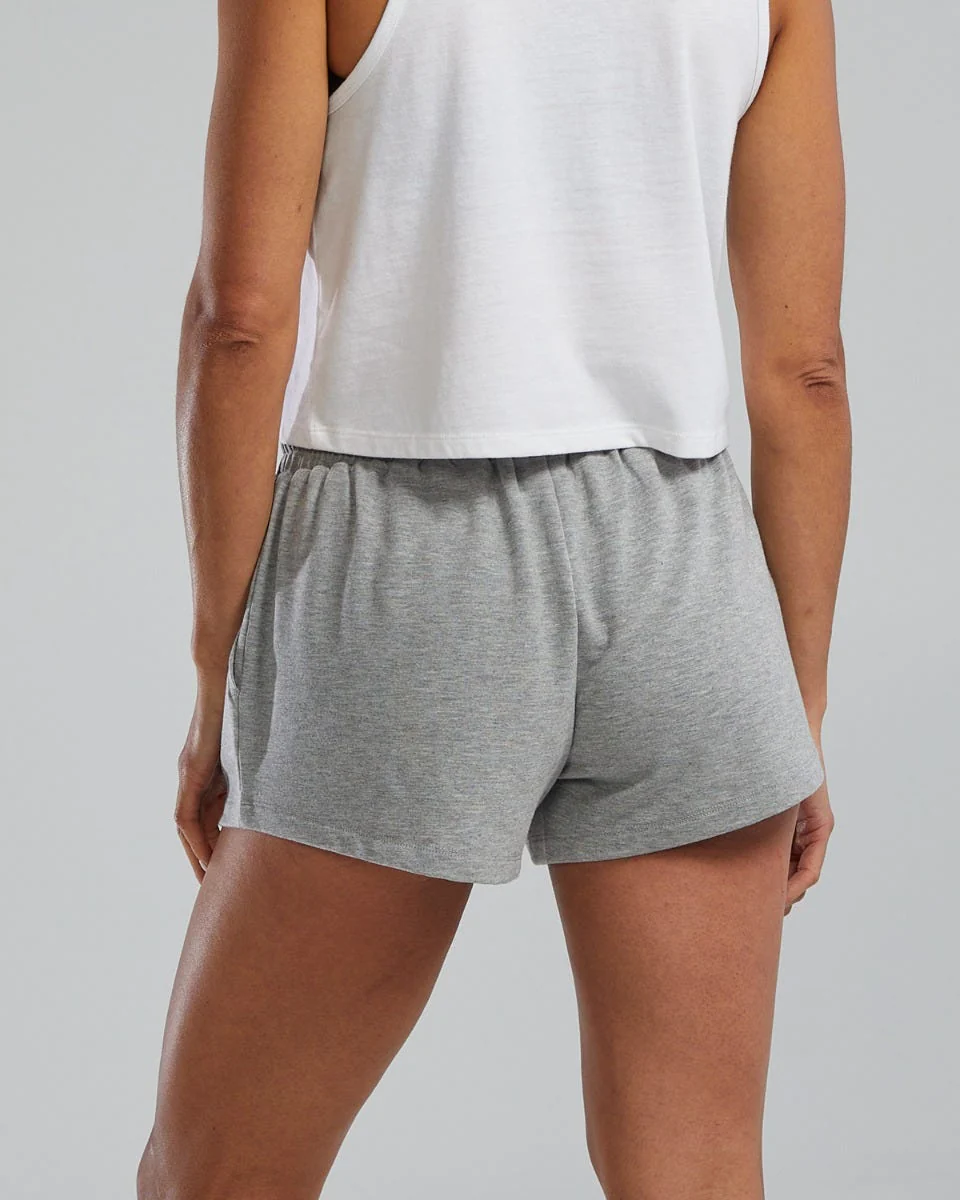 UltraSoft Women's Midweight Terry A.M. Shorts - Solid / Heather 10 UltraSoft Women's Midweight Terry A.M. Shorts - Solid / Heather
