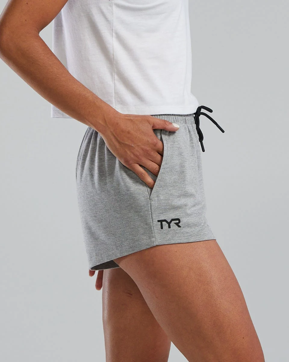 UltraSoft Women's Midweight Terry A.M. Shorts - Solid / Heather 12 UltraSoft Women's Midweight Terry A.M. Shorts - Solid / Heather