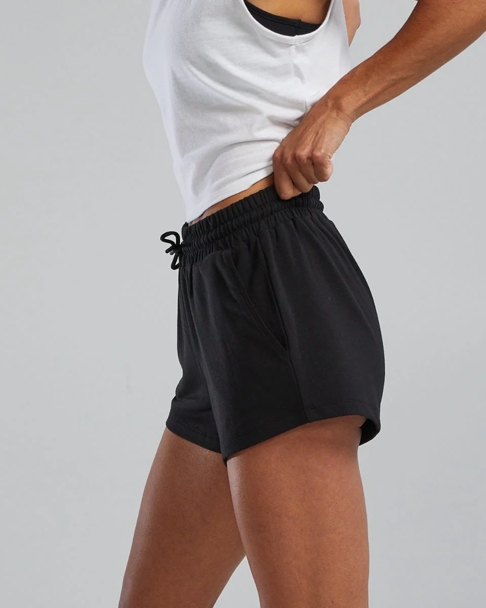 UltraSoft Women's Midweight Terry A.M. Shorts - Solid / Heather 3 UltraSoft Women's Midweight Terry A.M. Shorts - Solid / Heather