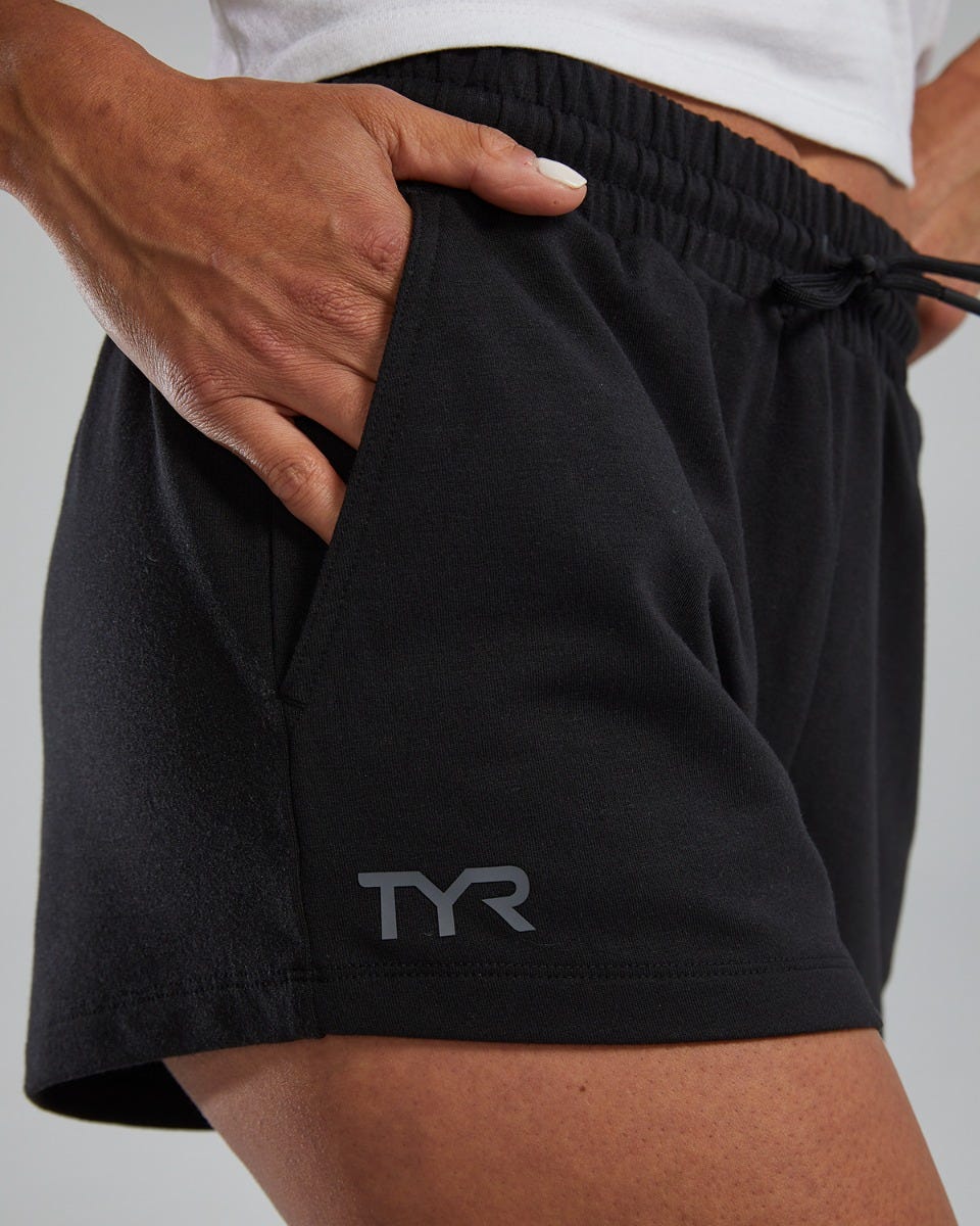 UltraSoft Women's Midweight Terry A.M. Shorts - Solid / Heather 5 UltraSoft Women's Midweight Terry A.M. Shorts - Solid / Heather