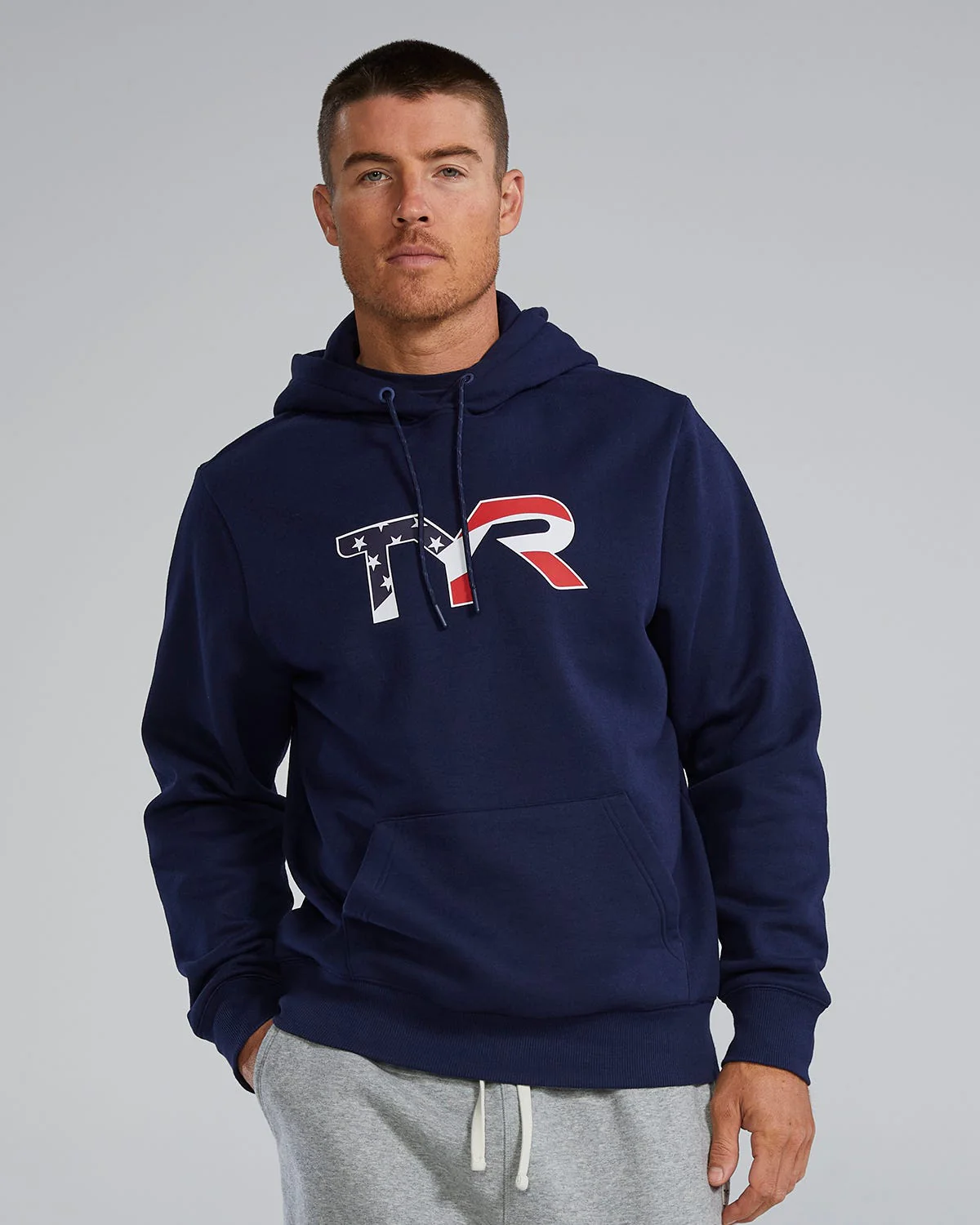 Men's Ultrasoft Tech Hoodie - USA 1 Men's Ultrasoft Tech Hoodie - USA