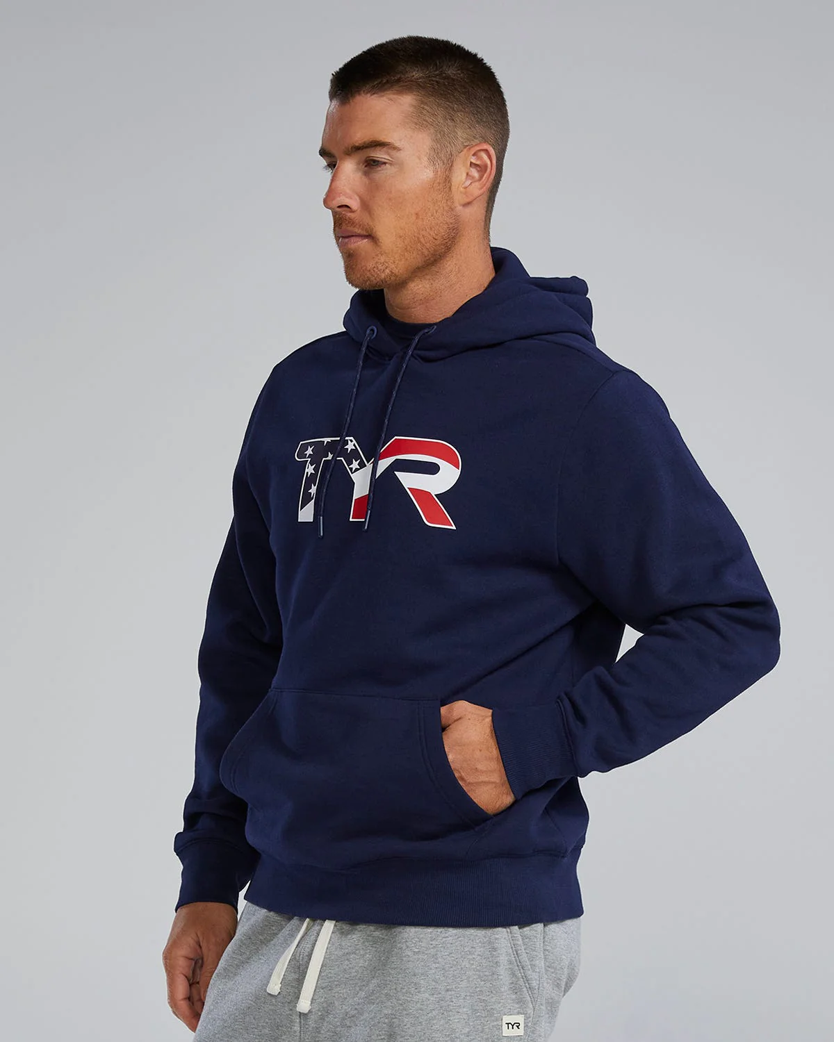 Men's Ultrasoft Tech Hoodie - USA 3 Men's Ultrasoft Tech Hoodie - USA