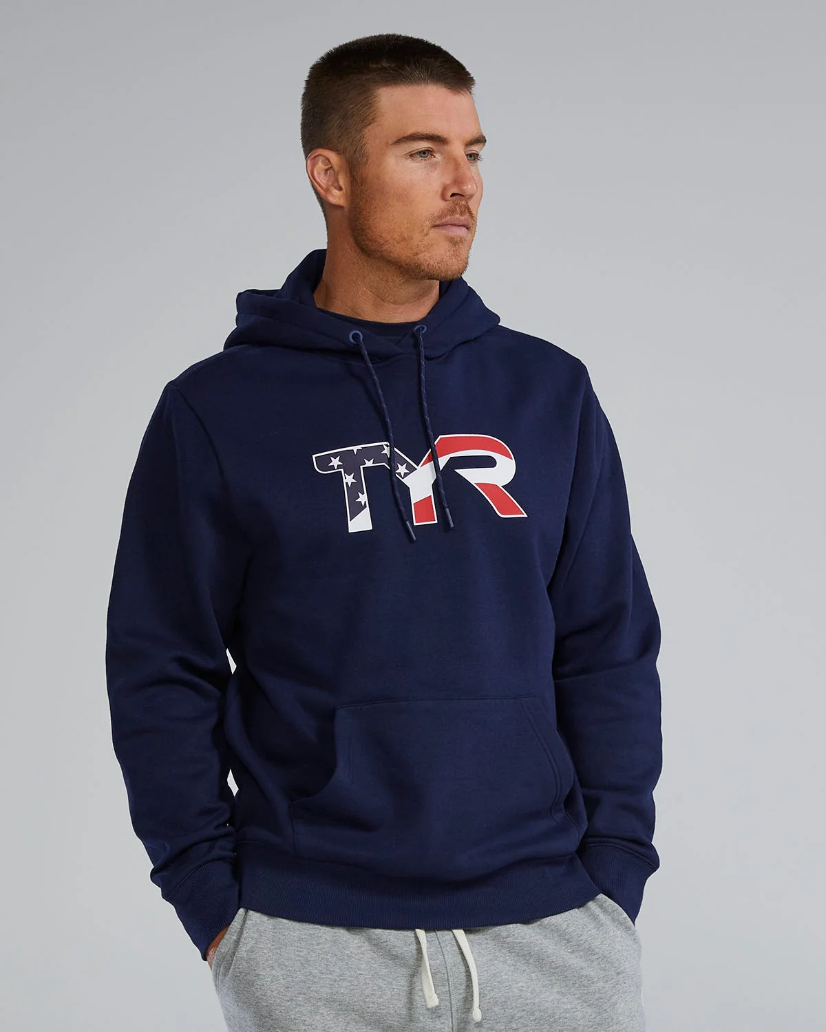 Men's Ultrasoft Tech Hoodie - USA 4 Men's Ultrasoft Tech Hoodie - USA