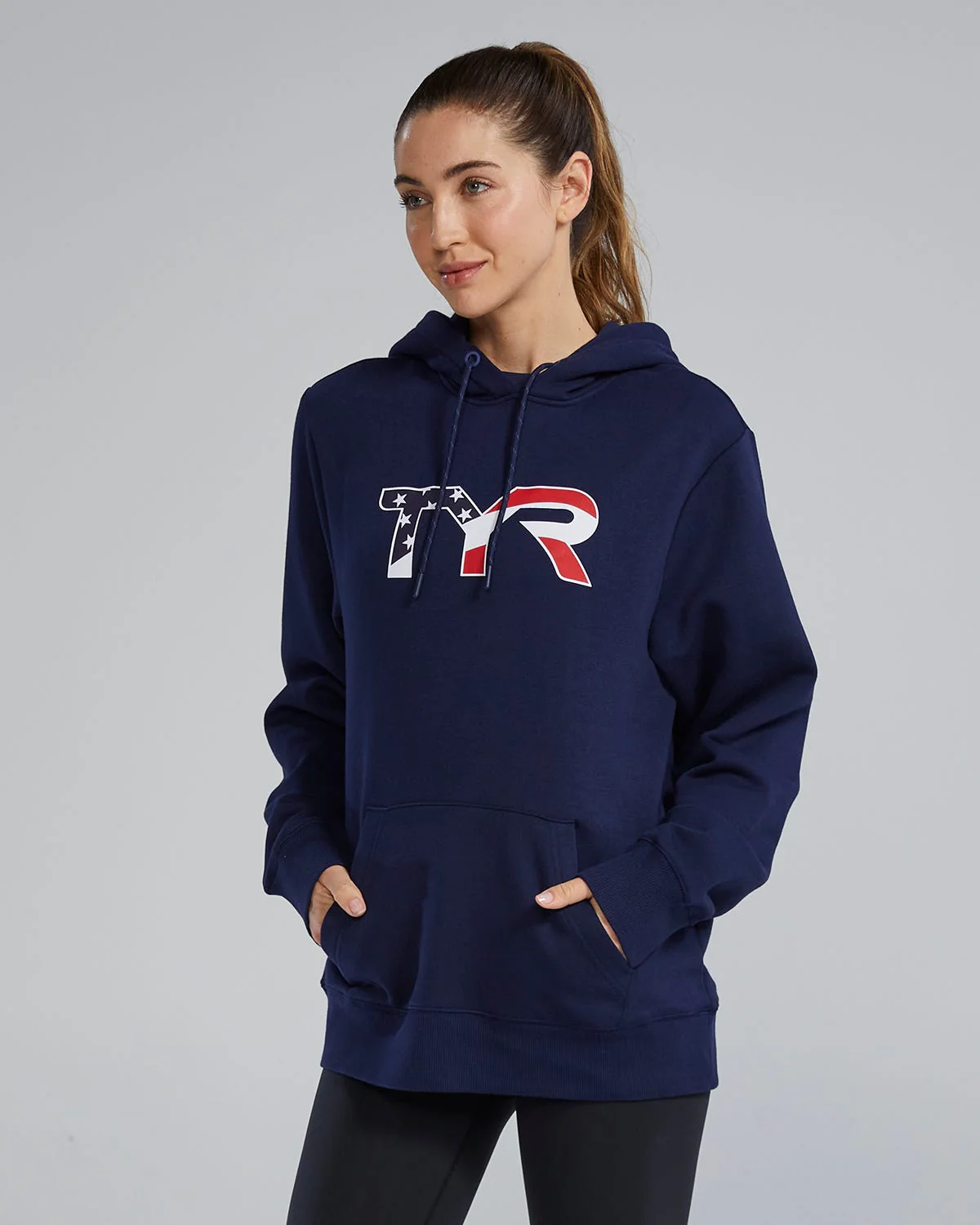 Women's Ultrasoft Tech Hoodie - USA 3 Women's Ultrasoft Tech Hoodie - USA