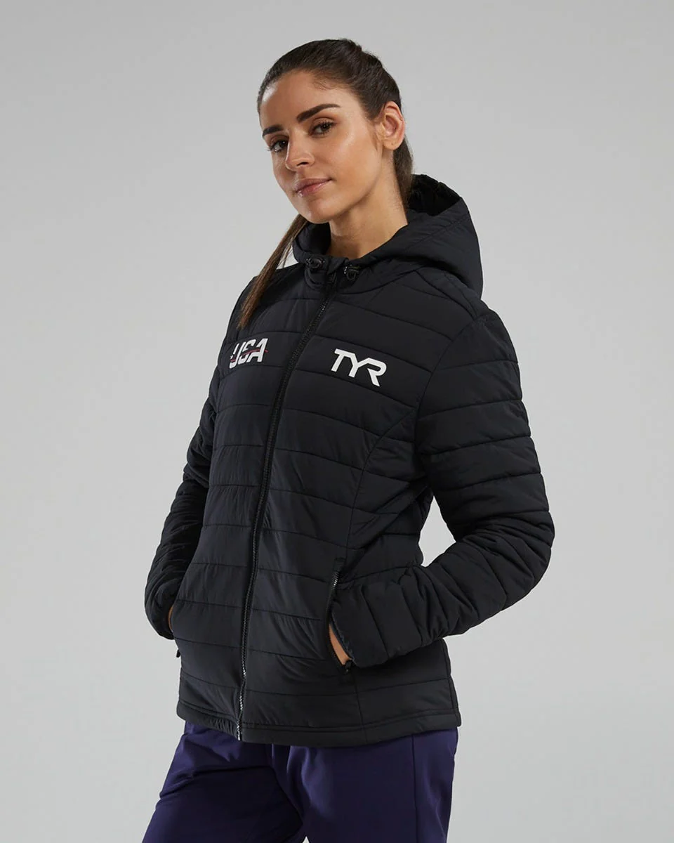 Women's Hydrosphere™ Mission Puffer Jacket - USA 3 Women's Hydrosphere™ Mission Puffer Jacket - USA