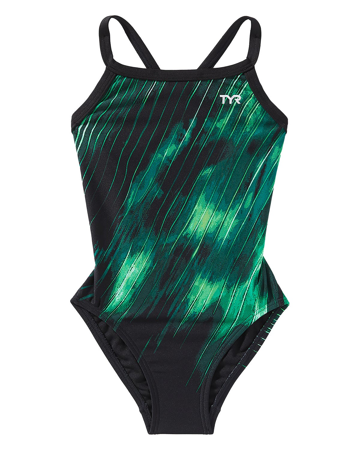 Durafast Elite® Girl's Diamondfit Swimsuit - Cycloid 3 Durafast Elite® Girl's Diamondfit Swimsuit - Cycloid