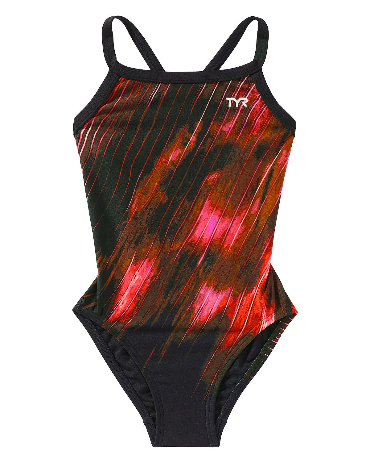 Durafast Elite® Girl's Diamondfit Swimsuit - Cycloid 9 Durafast Elite® Girl's Diamondfit Swimsuit - Cycloid