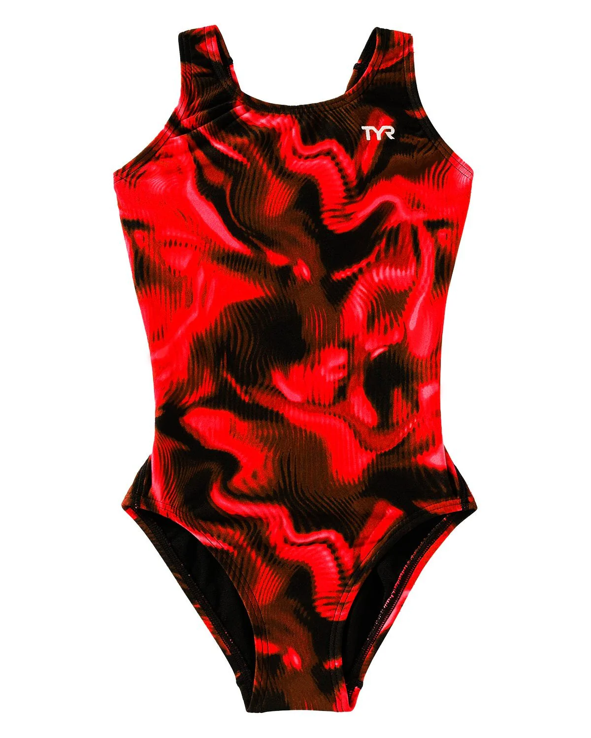 Durafast Elite® Girl's Maxfit Swimsuit - Waveform 7 Durafast Elite® Girl's Maxfit Swimsuit - Waveform