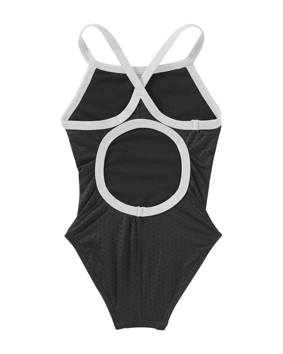 Durafast Elite® Girl's Diamondfit Swimsuit - Hexa 11 Durafast Elite® Girl's Diamondfit Swimsuit - Hexa