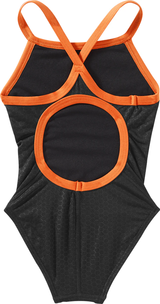 Durafast Elite® Girl's Diamondfit Swimsuit - Hexa 13 Durafast Elite® Girl's Diamondfit Swimsuit - Hexa