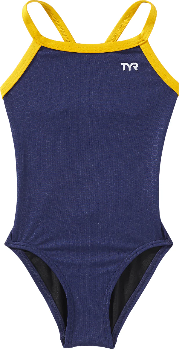 Durafast Elite® Girl's Diamondfit Swimsuit - Hexa 29 Durafast Elite® Girl's Diamondfit Swimsuit - Hexa