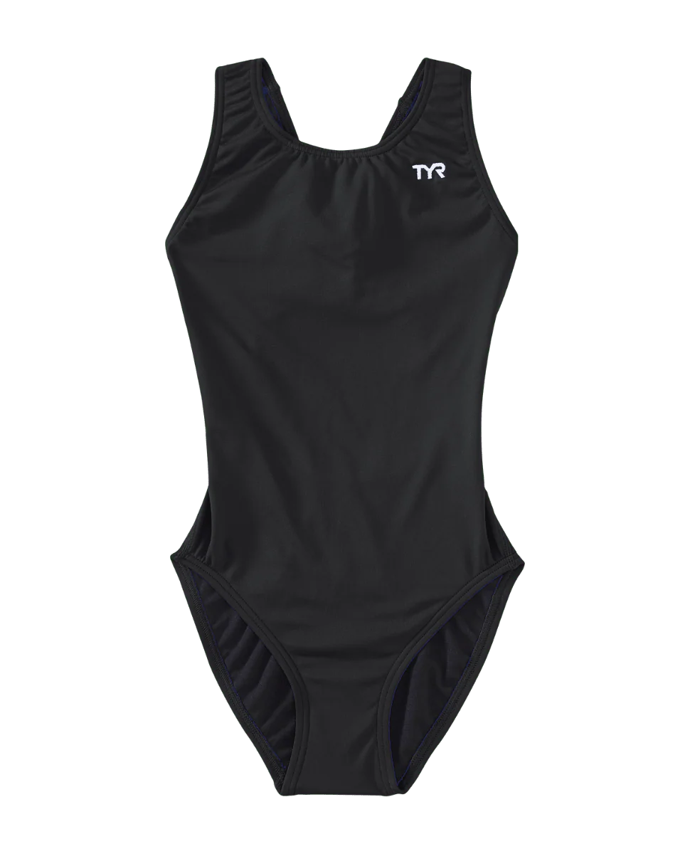 Durafast Elite® Girl's Maxfit Swimsuit - Solid 5 Durafast Elite® Girl's Maxfit Swimsuit - Solid